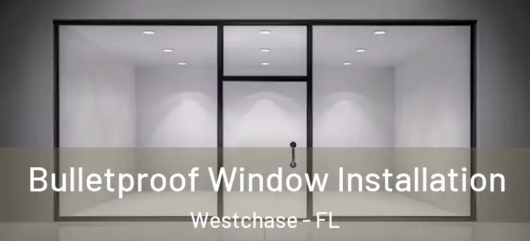 Bulletproof Window Installation Westchase - FL