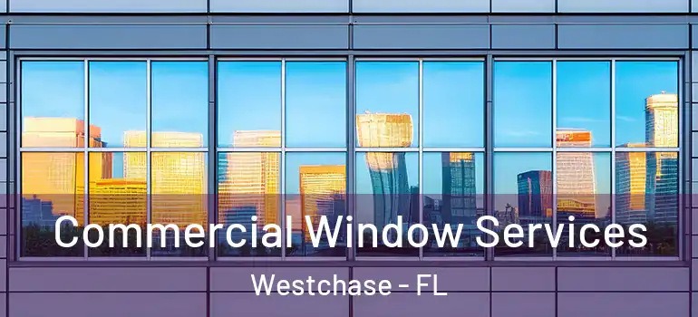 Commercial Window Services Westchase - FL