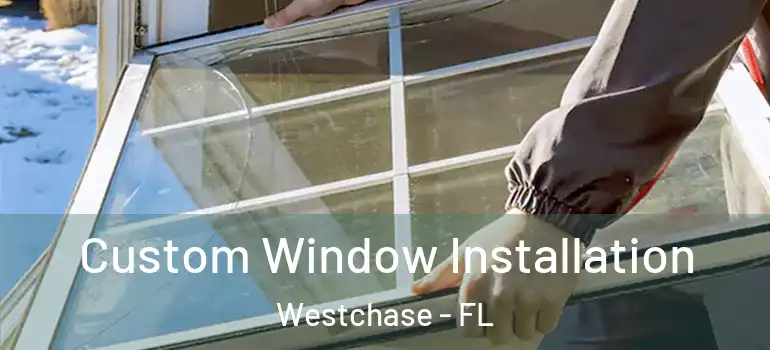 Custom Window Installation Westchase - FL