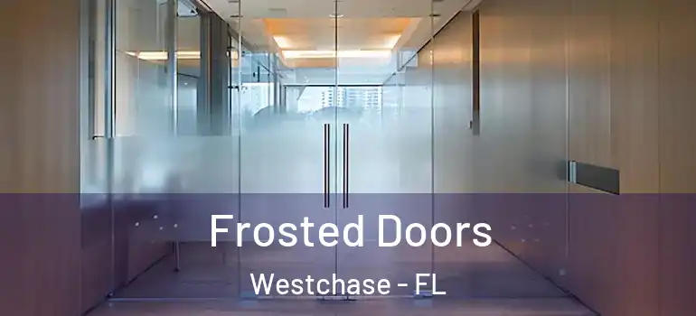 Frosted Doors Westchase - FL