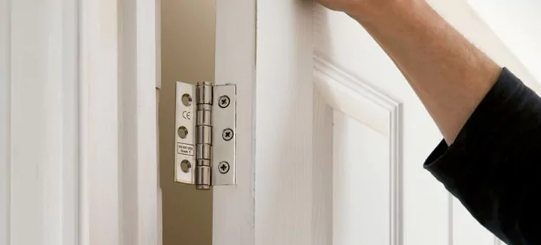 Bathroom Stall Door Hinge Repair in Westchase, FL
