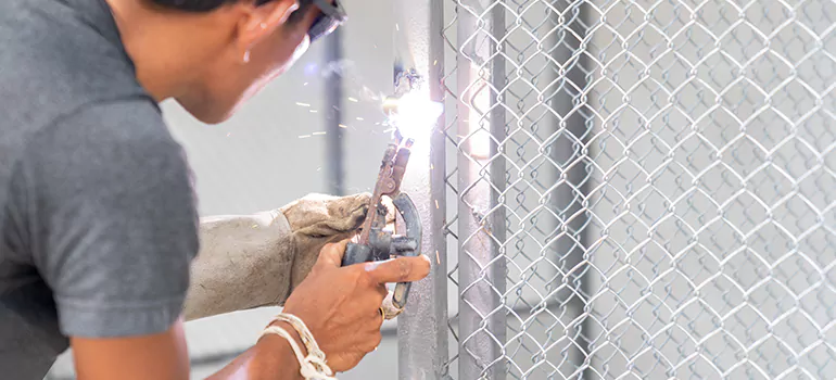 Commercial Mesh Door Repair in Westchase, FL