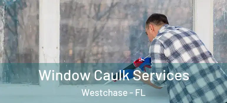 Window Caulk Services Westchase - FL