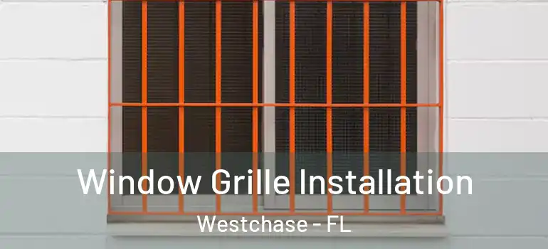 Window Grille Installation Westchase - FL