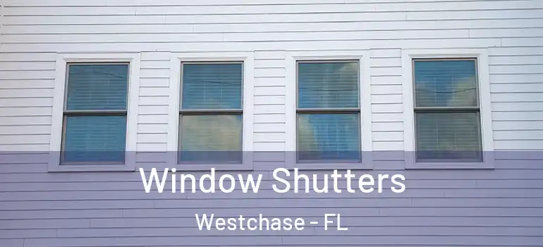 Window Shutters Westchase - FL